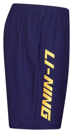 Li-Ning Professional Stuttbuxur - Blár