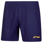 Li-Ning Professional Stuttbuxur - Blár