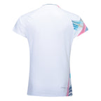 WOMEN Badminton T-shirt Side Effect White