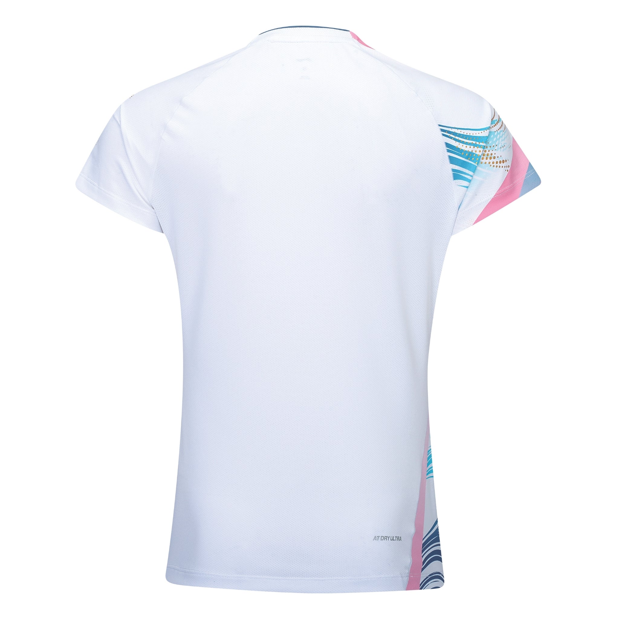 WOMEN Badminton T-shirt Side Effect White