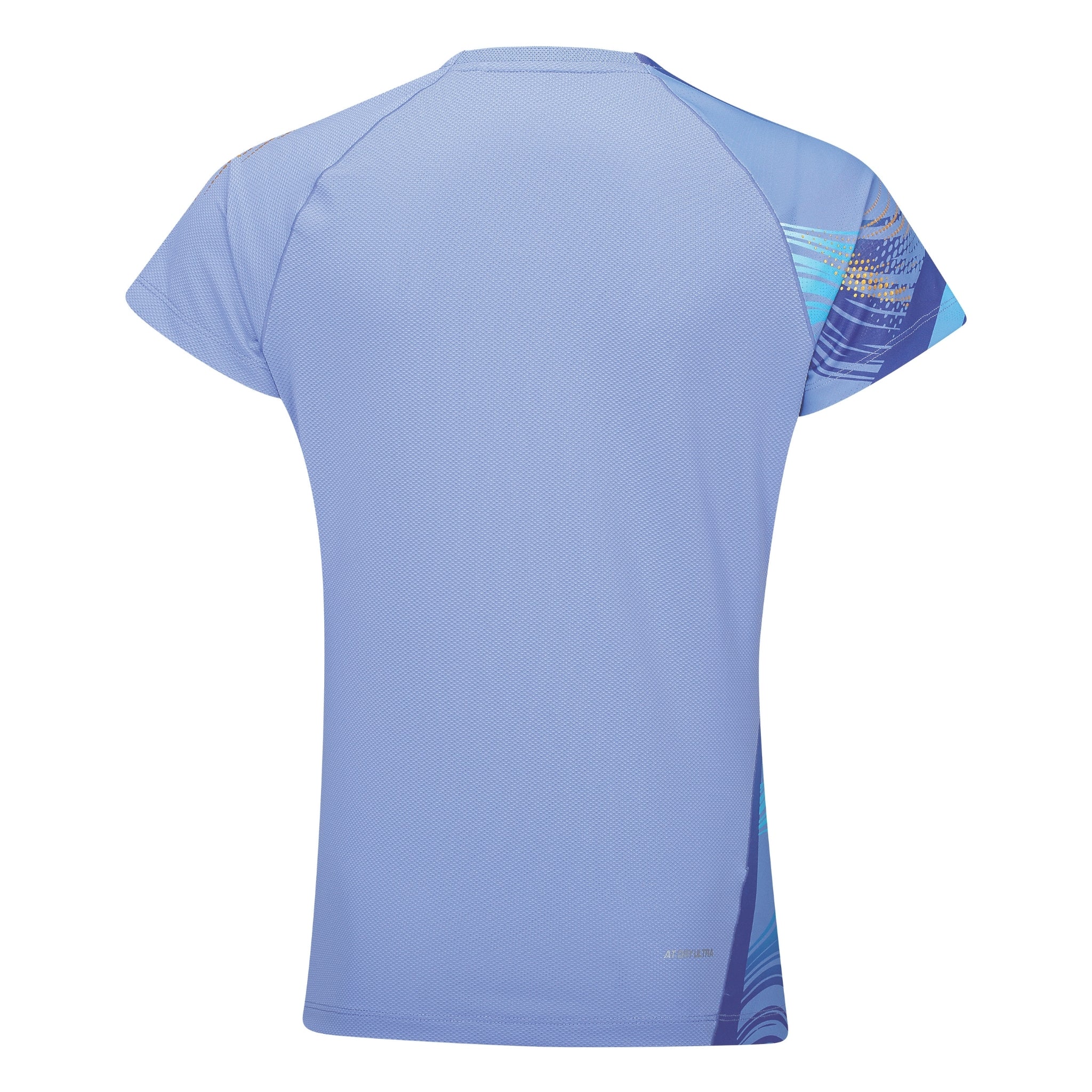 WOMEN Badminton T-shirt Side Effect Blue