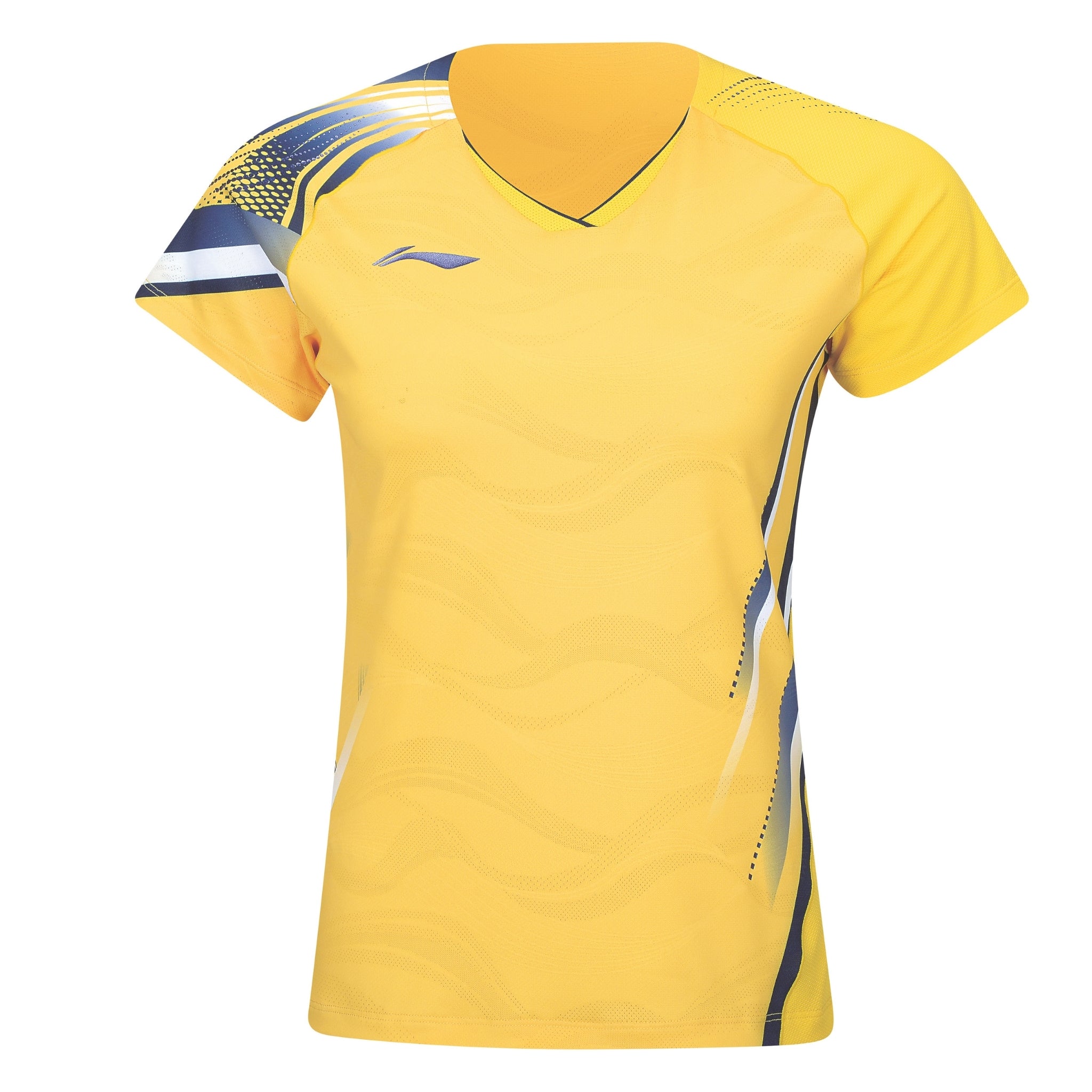 WOMEN Badminton T-shirt Side Effect Yellow