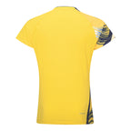 WOMEN Badminton T-shirt Side Effect Yellow