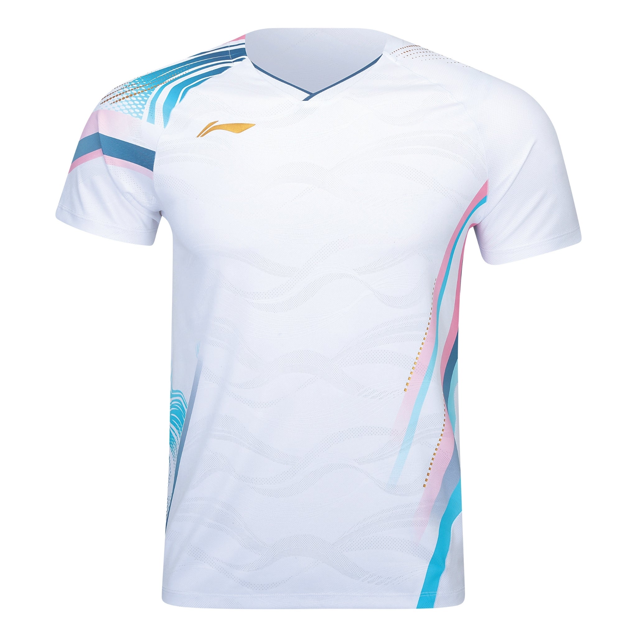 UNISEX Badminton T-shirt Side Effect White