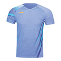 UNISEX Badminton T-shirt Side Effect Blue