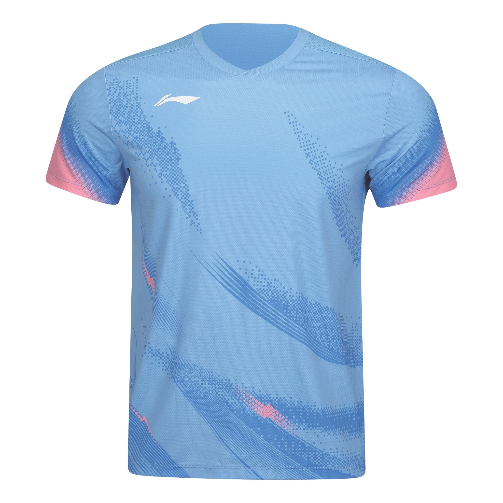 UNISEX Badminton T-shirt Swift Light Blue