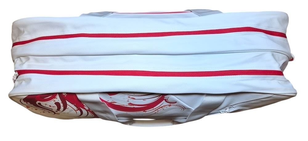 Badminton Bag - Dragon Fire White