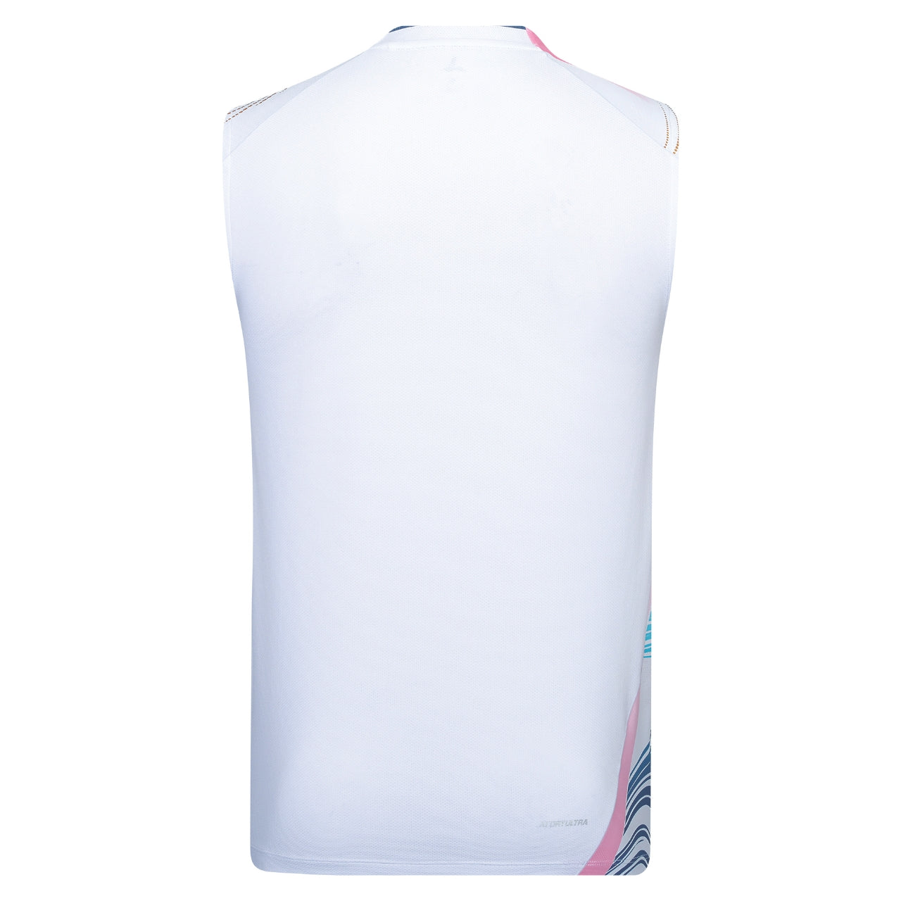 MEN'S Badminton Tank Top - Side Effect White
